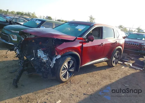 2023 Nissan Rogue Sl Intelligent Awd from USA, damaged, VIN 5N1BT3CB4PC736233
